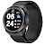 voordelige Smartwatches-iMosi TK62 Slimme horloge 1.42 inch(es) Smart horloge Bluetooth ECG + PPG Temperatuurbewaking Stappenteller Compatibel met: Android iOS Dames Heren Waterbestendig Mediabediening Berichtherinnering IP