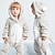 cheap Kigurumi Pajamas-Kid&#039;s Kigurumi Pajamas Nightwear Onesie Pajamas Animal Animal Onesie Pajamas Cute Flannelette Cosplay For Boys and Girls Animal Sleepwear Cartoon