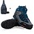 abordables Deportes-hombre botas y bolso de montaña zapatillas de deporte impermeable trekking zapatos para caminar al aire libre botines absorción de impactos transpirable usable ligero senderismo escalada camping espeleología cuero sintético