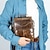 levne Pánské tašky-1ks pánská módní messenger vrchní vrstva z hovězí kůže business taška přes rameno velkokapacitní multifunkční módní taška přes rameno