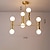 preiswerte Sputnik-Design-LED-Pendelleuchte, 55/100 cm, Deckenleuchte, höhenverstellbar, Mid-Century-Modern-Deckenleuchte für Wohnzimmer, Esszimmer, Küche