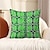 זול כיסוי כרית לחג-עלים ירוקים 1 יחידה כיסוי כרית בגדלים מרובים כריות דקורטיביות חופי חיצוניות כיסויי כריות רכים לספת מיטת ספה לעיצוב הבית