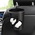 ieftine Organizare Auto-Coș de gunoi pentru mașină desene animate panda sac de gunoi pentru mașină rechizite pentru interiorul mașinii geantă de depozitare agățată pe spate a scaunului auto