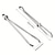 cheap Arts, Crafts &amp; Sewing-2pcs Needle Elastic Threader Self-Locking Tweezers Clip For Waist Band Craft Easy Pull Sewing Tool.