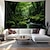 cheap Landscape Tapestry-Forest River Hanging Tapestry Wall Art Large Tapestry Mural Decor Photograph Backdrop Blanket Curtain Home Bedroom Living Room Decoration