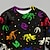 tanie zestawy 3d dla chłopca-Dla chłopców 3D Dinozaur Zestaw bluza i spodnie dresowe Długi rękaw drukowanie 3d Wiosna Jesień Aktywny Moda Nowoczesne Poliester Dzieci 3-12 lat Półgolf Na zewnątrz Ulica Urlop Regularny