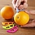 preiswerte Küchenutensilien &amp; Gadgets-1 Stück, Orangenöffner, zufällige Farbe, Wippe aus lebensmittelechtem Stahl, Orangenöffner, unverzichtbare Werkzeuge für Orangenschalen