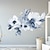 זול מדבקות קיר-מדבקת קיר פרחים קלאסיים אדמוניות פרפרים טפט סלון וחדר שינה