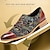 Недорогие Мужские оксфорды-мужские модельные туфли красно-коричневые винтажные с принтом пейсли, нескользящие туфли из овчины на шнуровке