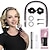 cheap Hair Styling Accessories-Curler,Heatless Curling Rod Headband,No Heat Curling Headband,Hair Curlers to Sleep In,Heatless Curls Headband,Soft Velour Hair rollers for Long Hair and Medium(Black and White)