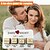 billiga Alla hjärtans dag för älskare-date night tärningar för par ta ut dicedate dice date idéer för par dejta dice årsdagen träpresenter till hennes vuxna roliga spel för par romantiska presenter till henne honom träfärg alla hjärtans