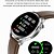 baratos Smartwatch-M12 tela redonda pulseira de silicone falar relógio inteligente monitoramento de freqüência cardíaca monitoramento do sono cronômetro tempo relógio unissex presente de feriado presente de aniversário