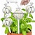 お買い得  水やり用-2 個の植物散水グローブ手吹き植物散水装置、自動散水グローブ屋内植物用散水グローブ サボテン植物散水球根