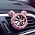 cheap Car Air Purifiers-1PC Creative Bling Crystal Car Air Freshener Perfume Scent Fragrance Car Styling Interior Auto Accessories For Girl Ladies Women