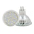 baratos Lâmpadas LED de Foco-Mr16 lâmpada led 4w 3000k branco quente/6000k branco 12v baixa tensão para luzes de trilha lâmpadas de mesa de fibra óptica holofotes com tampa de vidro 1/10 peças