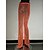 cheap Bottoms-Metallic Sparkle Pants Sheer Mesh Rhinestone Cover Up Disco Solid Color Women&#039;s Party Club Pride Parade Adults&#039; Pants