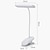 billiga hushållsapparater-360 flexibel bordslampa med klämma steglös avbländande led skrivbordslampa uppladdningsbar nattlampa vid sängkanten för studier läsning kontorsarbete