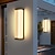 economico applique da esterno-applique da parete per esterni, luci per recinzione a led ip65 impermeabile calda/bianca/nautrale applique decorativa con cablaggio per cancello della villa balcone cortile lampada esterna