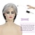 cheap Older Wigs-Short Gray Wigs for White Women Layered Mixed Grey Pixie Cut Wigs Short Wavy Silver Wigs Natural Synthetic Hair Wigs for Older Women