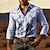 cheap Men&#039;s Western Shirts-Totem Casual western style Men&#039;s Shirt Cowboy Shirt Outdoor Street Casual Daily Fall &amp; Winter Turndown Long Sleeve Black Ivory Blue S M L Shirt