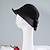 Недорогие Шляпы для вечеринки-шляпы 100% шерсть котелок/клош шляпа-ведро гибкая шляпа свадьба повседневная элегантная свадьба с бантом однотонный головной убор головной убор