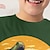 abordables t-shirts 3d pour garçon-Garçon 3D Dinosaure Tee-shirts Chemise manche longue 3D effet Printemps Automne Sportif Mode Vêtement de rue Polyester Enfants 3-12 ans Col Ras du Cou Extérieur Casual du quotidien Standard