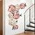 お買い得  ウォールステッカー-花の壁のステッカー壁アートデカール装飾取り外し可能なステッカー寝室用リビングルームダイニングルーム