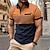 preiswerte Poloshirts für Herren-Herren Brautkleider schlicht 3D Bedruckt Golfpolo Freizeitskleidung Kurzarm Umlegekragen Polo-Shirts Weiß Wein Frühling Sommer S M L Mikro-elastisch Revers-Polo
