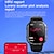 voordelige Slimme polsbandjes-696 F407 Slimme horloge 2.1 inch(es) Slimme armband Smartwatch Bluetooth Stappenteller Gespreksherinnering Slaaptracker Compatibel met: Android iOS Dames Heren Handsfree bellen Aangepaste wijzerplaat