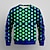 tanie chłopięce bluzy z kapturem 3D-Dla chłopców 3D Geometryczny Bluzy Pullover Długi rękaw Druk 3D Wiosna Jesień Moda Moda miejska Nowoczesne Poliester Dzieci 3-12 lat Półgolf Na zewnątrz Codzienny Regularny