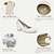 Χαμηλού Κόστους Παπούτσια Γάμου-Γυναικεία Γαμήλια παπούτσια Γόβες Σατέν Σπρινγκ Νυφικά Παπούτσια Κοντόχοντρο Τακούνι Στρογγυλή Μύτη Κομψό Σατέν Μοκασίνια Μαύρο Λευκό Κρύσταλλο