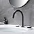 cheap Bathroom Sink Faucets-Bathroom Sink Faucet - Widespread Electroplated Widespread Two Handles Three HolesBath Taps