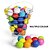 cheap Outdoor Fun &amp; Sports-10 Pcs Pu Soft Ball Golf Practice Ball Indoor Specialized Practice Sponge Ball Foam Ball Beginner Training Ball Multi-color