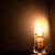 economico Luci di Natale-10 pz dimmerabile g4 ha condotto la lampada lampada di cristallo di zaffiro 2 w 3 w ac/dc12-24 v led cob lampadario led sorgente di luce lampadina in silicone illuminazione domestica