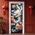 halpa Ovenpeitteet-kiinalainen uusivuosi lohikäärme oven kannet ovi kuvakudos ovi verho koriste tausta ovi banneri etuovelle maalaistalo lomajuhla sisustustarvikkeet