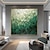 billiga Abstrakta målningar-handgjord oljemålning canvas väggkonst dekoration samtida grön abstrakt för heminredning rullad ramlös osträckt målning