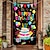 ieftine Capacele ușilor-huse de uși personalizate proiectează-ți propria tapiserie de ușă perdea personalizată de ușă personalizată detașabilă pentru ușa din față de interior în aer liber