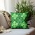 billige Ferieputetrekk-grønne blader 1 stk putetrekk flere størrelser kyst utendørs dekorative puter myke putetrekk for sofa sovesofa hjemmeinnredning