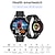 preiswerte Smartwatch-iMosi GE30 Smartwatch 1.43 Zoll Smartwatch Fitnessuhr Bluetooth EKG + PPG Temperaturüberwachung Schrittzähler Kompatibel mit Android iOS Damen Herren Langer Standby Freisprechanlage Wasserdicht IP 67