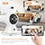 お買い得  屋内IPネットワークカメラ-セキュリティ カメラ インテリジェント電子デバイス監視ワイヤレス wifi ウェブカメラ 360 ホーム リモコン