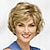 cheap Older Wigs-Synthetic Wig Curly With Bangs Machine Made Wig Short A1 A2 A3 A4 Synthetic Hair Women&#039;s Soft Fashion Easy to Carry Blonde Brown Silver