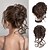 economico Chignon-panino disordinato clip in estensioni dei capelli del panino artiglio clip di panino dei capelli ondulati ricci chignon panino dei capelli per le donne estensioni del panino scompigliato updo panino