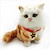 お買い得  人形-模擬猫人形装飾品卸売手工芸品クリエイティブギフトモデルは尻尾を振ってぽっちゃりと呼びます