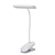 billige Husholdningsapparater-360 fleksibel bordlampe med klips trinnløs dimming led skrivebordslampe oppladbar nattlampe ved nattbord for studielesing kontorarbeid