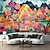 abordables art tentures-quilting art maisons suspendus tapisserie mur art grande tapisserie décor mural photographie toile de fond couverture rideau maison chambre salon décoration