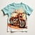 preiswerte 3D-T-Shirts für Jungen-Jungen 3D Auto Motorräder T-Shirt Hemd Kurzarm 3D-Druck Sommer Aktiv Sport Modisch Polyester kinderkleidung 3-12 Jahre Rundhalsausschnitt Outdoor Casual Täglich Regular Fit