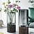 preiswerte Bau-Spielzeug-Vase für Frauentagsgeschenke, nordisches Instagram, kreative Glas-Blumenvase, runder Holzsockel, Wohnzimmer, Esstisch, dekorative Verzierung, Muttertagsgeschenke für Mama