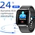 voordelige Smartwatches-Ep03 Smart Watch Voor Mannen 24H Ptt Ecg Hartslag Bloeddruk Temperatuur Armband Niet-invasieve Bloedglucose Smartwatch