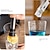 cheap Wine Stoppers-Bartender Set Shaker Cocktail Bartending Mixer Wine Tools Removable Bamboo Rack Stainless Steel Drink Party Bar Sets