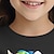 levne dívčí 3D trička-Dívčí 3D Jednorožec Košilky Košile Krátký rukáv 3D tisk Léto Aktivní Módní Roztomilý 100% bavlna Děti 3-12 let Tričkový Venkovní Ležérní Denní Běžný